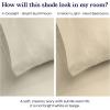 imageCALIFORNIA DESIGN DEN Soft ampamp Silky 500 Thread Count 100 Cotton is Cool ampamp Smooth White Pillowcases Queen Size Fits Standard ampamp Queen Pillows Pure White03  Ivory Creamy Beige Tone