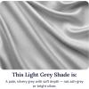 imageCalifornia Design Den Luxurious King Size Fitted Sheet Only  100 Cotton 600 Thread Count Soft Deep Pocket Bottom Fitted Sheet Sateen Weave Hotel Quality Featuring Foot Side Indicator  White06  Light Grey