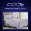 imageCalifornia Design Den Queen Sheet Set  Luxury 1000 Thread Count Sateen Thick and Natural 100 Cotton Bedsheets Deep Pockets Soft Breathable and Durable Bedding Set  WhiteLavender Grey