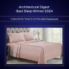 imageCalifornia Design Den Queen Sheet Set  Luxury 1000 Thread Count Sateen Thick and Natural 100 Cotton Bedsheets Deep Pockets Soft Breathable and Durable Bedding Set  WhiteSepia Rose