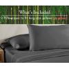 imageCalifornia Design Den Rayon from Bamboo Pillowcases King Size Set of 2 for Smooth Hair ampamp Skin Fits King Pillows GreyGrey