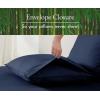 imageCalifornia Design Den Rayon from Bamboo Pillowcases King Size Set of 2 for Smooth Hair ampamp Skin Fits King Pillows GreyNavy Blue