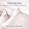 imageCalifornia Design Den Standard Queen Size Pillowcase Set  400 Thread Count 100 Cotton Sateen Set of 2 Pillow Covers Breathable Cooling Soft for Quality Sleep  Bright White22  Pink