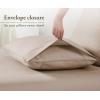 imageCalifornia Design Den Standard Queen Size Pillowcases  100 Cotton Set of 2 Soft ampamp Cooling Sateen Weave Cases Fits Queen and Standard Size Pillows  Bright White19  Beige Warm Taupe