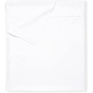 imageCalifornia Design Den Flat White King Sheets Only  Soft 400 Thread Count 100 Cotton Sateen Cooling ampamp Breathable Bed Sheets  Bright White01  White