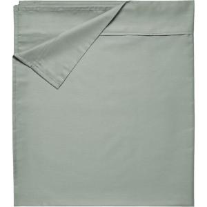 imageCalifornia Design Den Flat White King Sheets Only  Soft 400 Thread Count 100 Cotton Sateen Cooling ampamp Breathable Bed Sheets  Bright White18  Green Sage