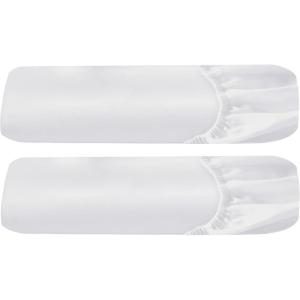 imageCalifornia Design Den Soft 100 Cotton Full Fitted Sheet Only Deep Pocket Durable Sateen AllAround Elastic HeadFoot Side Indicators Full Size Fitted Sheet Cotton Blue Hydrangea01  Bright White