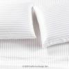 imageCalifornia Design Den  Luxury Full Size Sheet Set 100 Cotton 600 Thread Count Deep Pocket Snug Fit Soft ampamp Crisp HotelQuality Sheets Full Size Bed 4 Pc Sateen 4 Pc Set Ticking Stripe PatternTicking Stripe Pattern