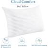 imageCalifornia Design Den Comfort Bed Pillow King Size  Pack of 1 Cooling Luxury Hotel Pillow for Back Stomach or Side Sleepers