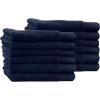imageCalifornia Design Den Luxury 4Pack Bath Towels 100 Cotton  Soft and Fluffy Quick Dry Ultra Absorbent Large Hotel Spa Quality Towel Set Essential for Home Bathroom  Navy Blue  27quot x 54quotNavy Blue